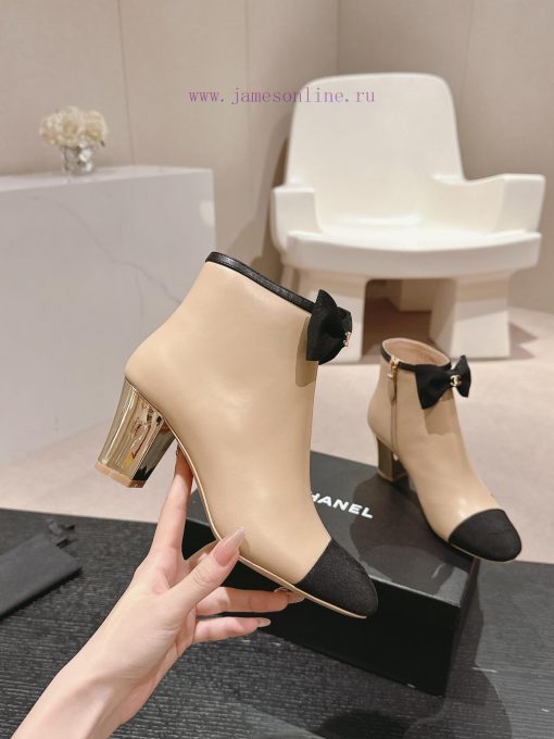 Purchasing grade𝗖𝗛 * 𝗔𝗡𝗟 | | 𝟐𝟎𝟐𝟒 Butterfly knot short boots and shoesTop tier high-end qualmq89ka9o - Image 5