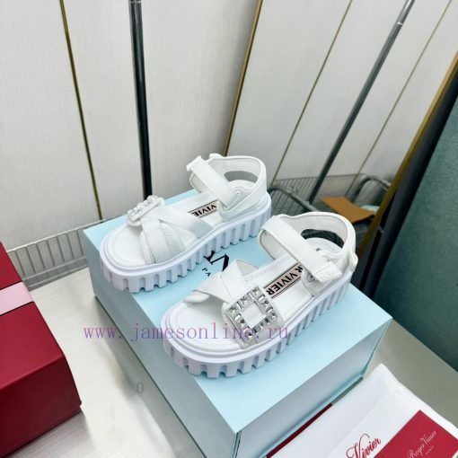 Roger Vivier RV 24ss series with thick soled back air sandals, popular among many internet ck29isgyy - Image 5