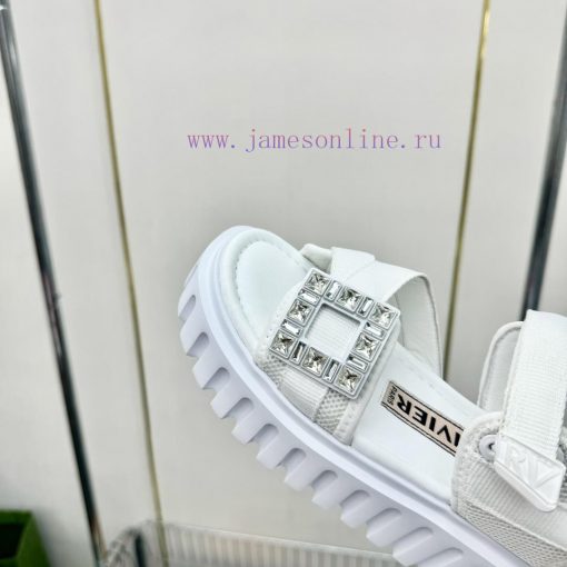 Roger Vivier RV 24ss series with thick soled back air sandals, popular among many internet ck29isgyy - Image 10