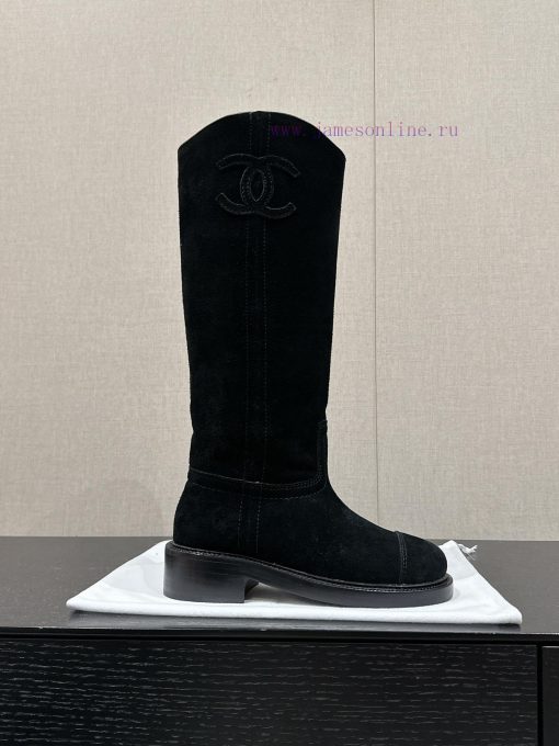 Top qualityChanel fw24 new arrival～Chanel 2024 Autumn/Winter Collection | Long Knight BootsC2c3t2v48 - Image 6
