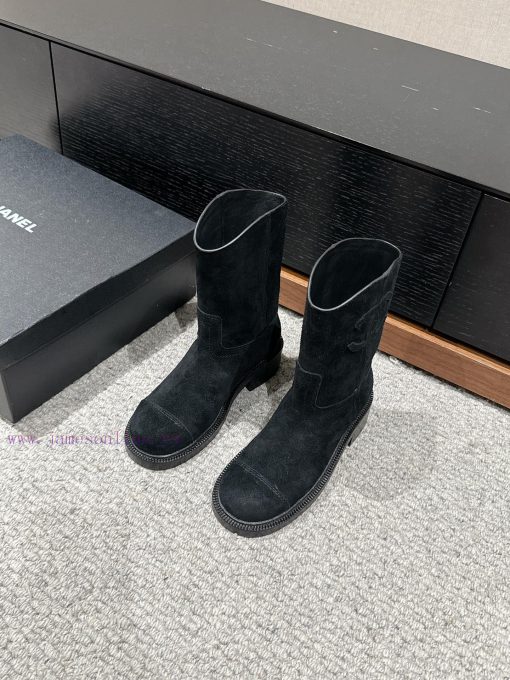 Top qualityChanel fw24 new arrival～Chanel 2024 Autumn/Winter Collection | Short Knight Bootsy072mi2r - Image 2