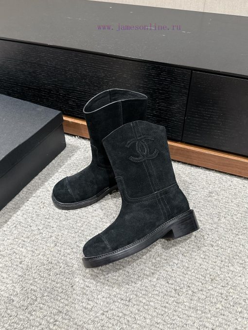 Top qualityChanel fw24 new arrival～Chanel 2024 Autumn/Winter Collection | Short Knight Bootsy072mi2r - Image 4