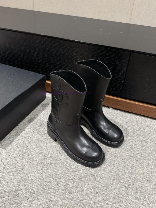 Top qualityChanel fw24 new arrival～Chanel 2024 Autumn/Winter Collection | Short Knight Bootsue3hf3le - Image 3