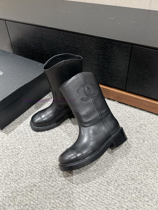 Top qualityChanel fw24 new arrival～Chanel 2024 Autumn/Winter Collection | Short Knight Bootsue3hf3le - Image 4