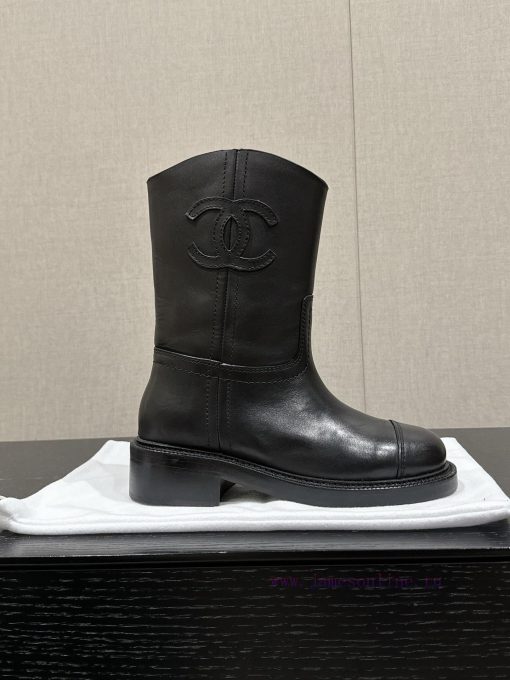 Top qualityChanel fw24 new arrival～Chanel 2024 Autumn/Winter Collection | Short Knight Bootsue3hf3le - Image 6