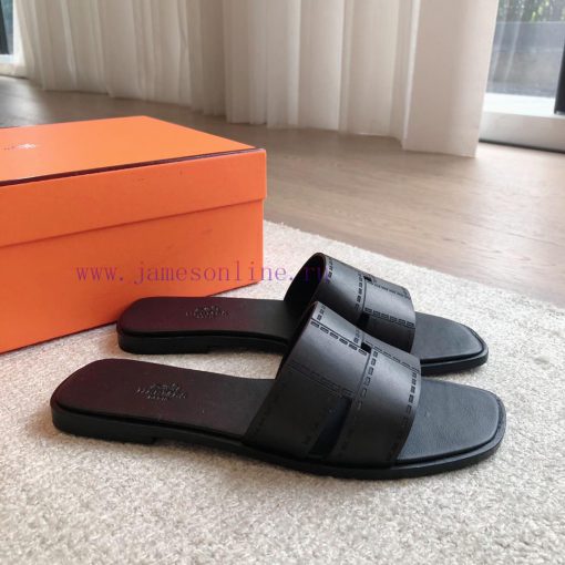 Hermes...  Eclair slippers2024 New Products+Explosive SeriesThe sole is lightweight and has l28322df - Image 4