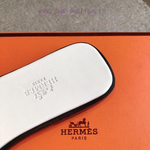 Hermes...  Eclair slippers2024 New Products+Explosive SeriesThe sole is lightweight and has hrn73lc0 - Image 6