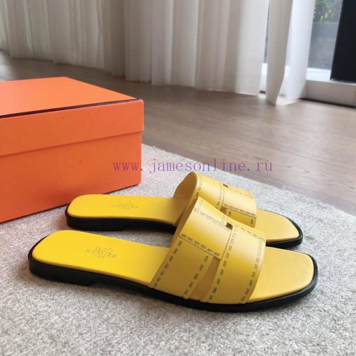 Hermes...  Eclair slippers2024 New Products+Explosive SeriesThe sole is lightweight and has 6gp2lm6z - Image 4