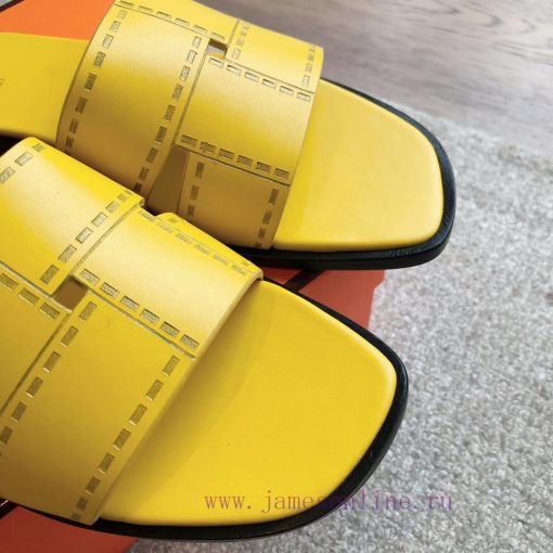 Hermes...  Eclair slippers2024 New Products+Explosive SeriesThe sole is lightweight and has 6gp2lm6z - Image 5
