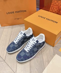 LV new white shoes men's checkerboard seriesMen's casual business travel shoes are full of cvdyukl08