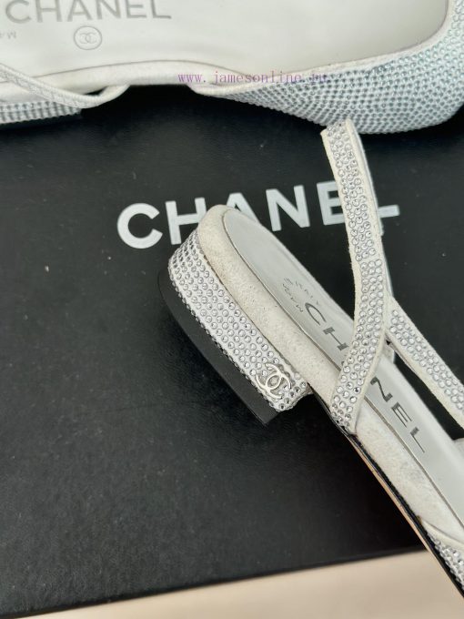 Chanel | Chanel Classic Water Diamond Backhole SandalsThis is probably the legendary princesku3vsxk4 - Image 7
