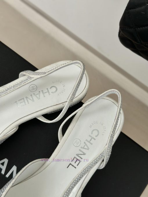 Chanel | Chanel Classic Water Diamond Backhole SandalsThis is probably the legendary princesku3vsxk4 - Image 9