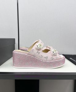 Chanel Chanel 24p Spring/Summer New ProductsSlope heel, thick bottom water platform, full of2nv6ky0g