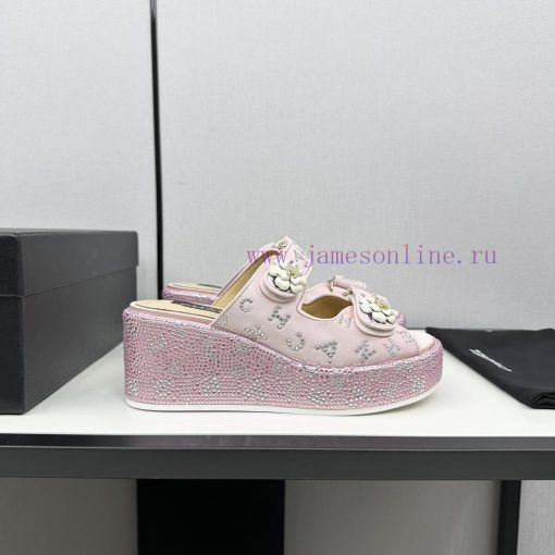 Chanel Chanel 24p Spring/Summer New ProductsSlope heel, thick bottom water platform, full of2nv6ky0g - Image 2