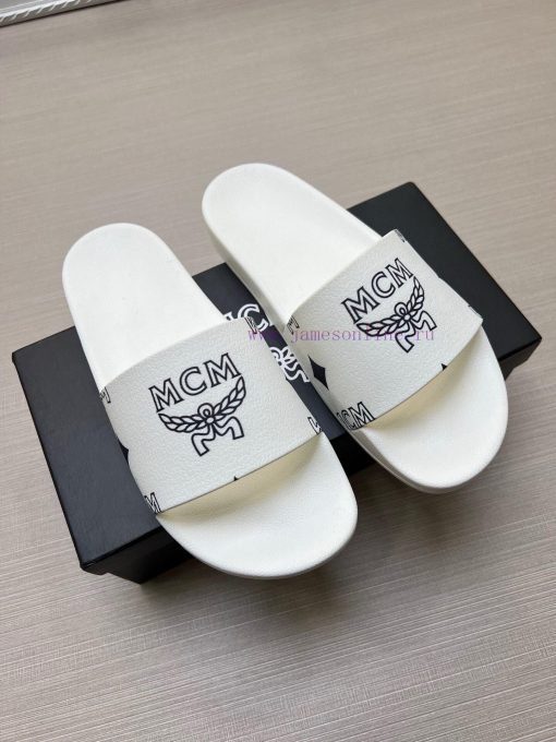 MCM's latest popular fashion slippers, with original 11 mold opening on the official websitebl2psi01 - Image 4
