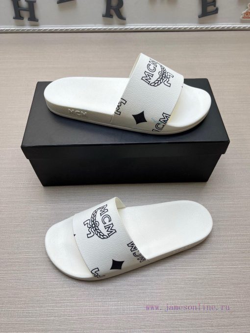 MCM's latest popular fashion slippers, with original 11 mold opening on the official websitebl2psi01 - Image 5