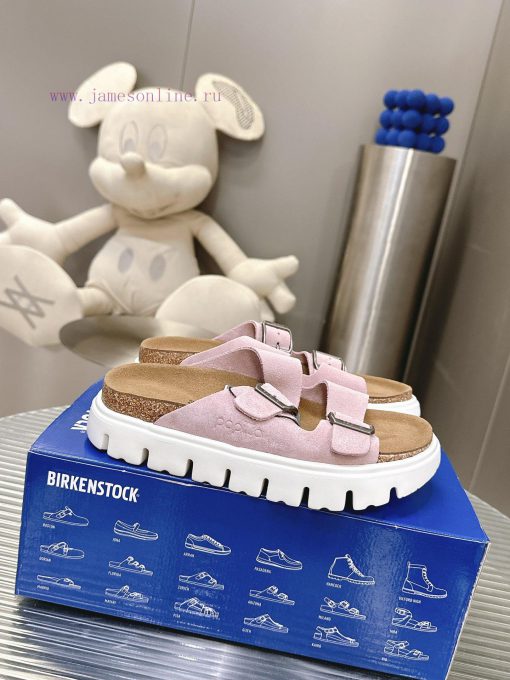 Birkenstock Birkenstock sandals in the same style as Kendou/White Lily2024 Spring New Arizontroxlavj - Image 3