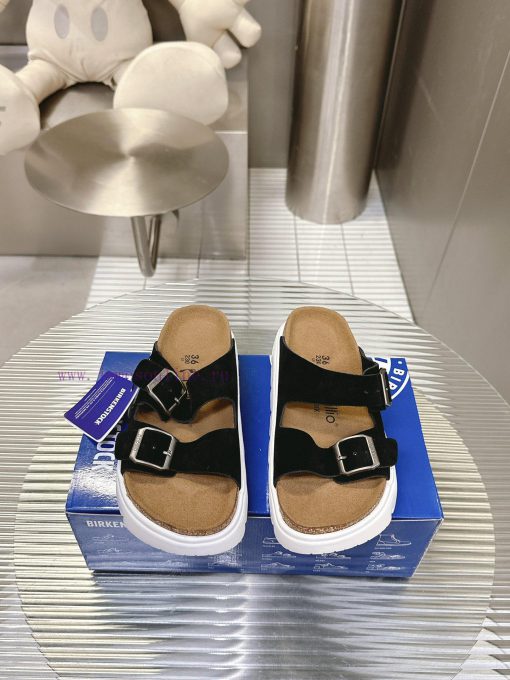 Birkenstock Birkenstock sandals in the same style as Kendou/White Lily2024 Spring New Arizonhz73o8kz - Image 2