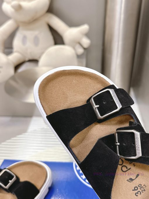 Birkenstock Birkenstock sandals in the same style as Kendou/White Lily2024 Spring New Arizonhz73o8kz - Image 8