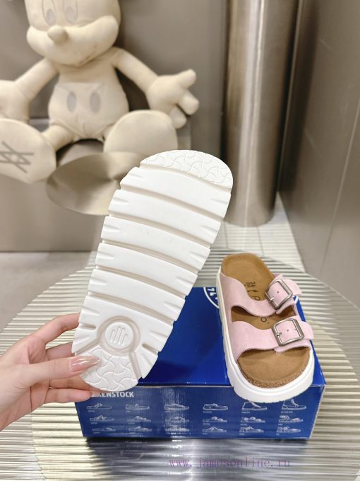 Birkenstock Birkenstock sandals in the same style as Kendou/White Lily2024 Spring New Arizontroxlavj - Image 10
