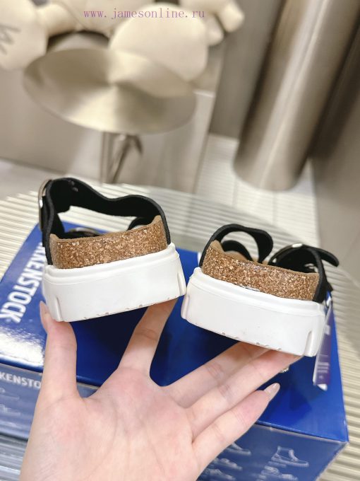Birkenstock Birkenstock sandals in the same style as Kendou/White Lily2024 Spring New Arizonhz73o8kz - Image 9