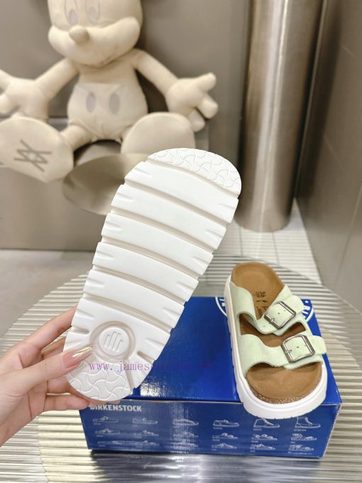 Birkenstock Birkenstock sandals in the same style as Kendou/White Lily2024 Spring New Arizontw8b1mzb - Image 10