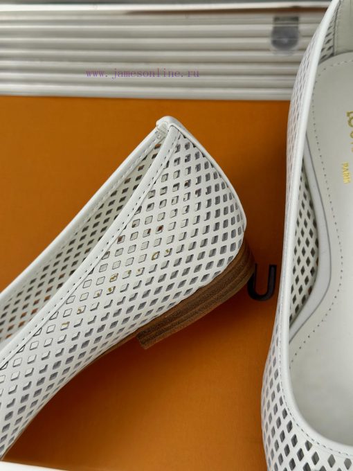 L * V Donkey 24S popular hollowed out designFlat sole shoesThe shoe upper is made of customiq91q5sl0 - Image 7