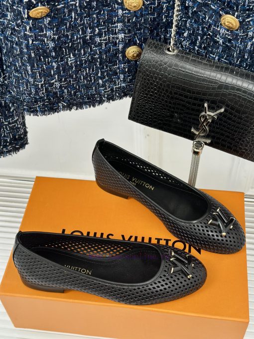 L * V Donkey 24S popular hollowed out designFlat sole shoesThe shoe upper is made of customizcxm191r - Image 4