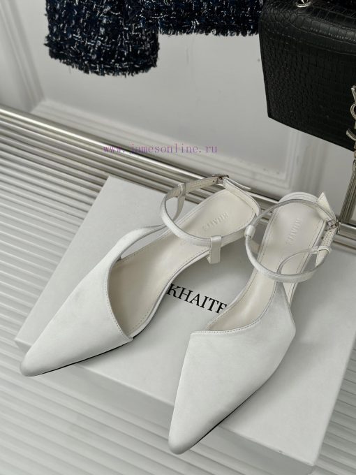 Khaite 24S Spring/Summer New Product Fashionable and Beautiful Pointed Cat and SandalsThe co5upj9o57 - Image 3