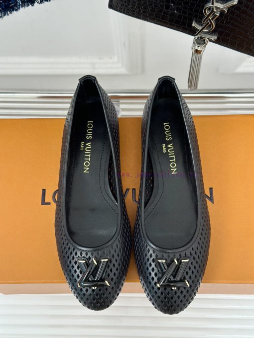 L * V Donkey 24S popular hollowed out designFlat sole shoesThe shoe upper is made of customizcxm191r - Image 5