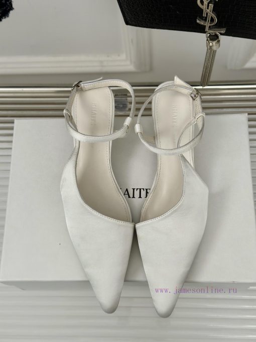 Khaite 24S Spring/Summer New Product Fashionable and Beautiful Pointed Cat and SandalsThe co5upj9o57 - Image 5