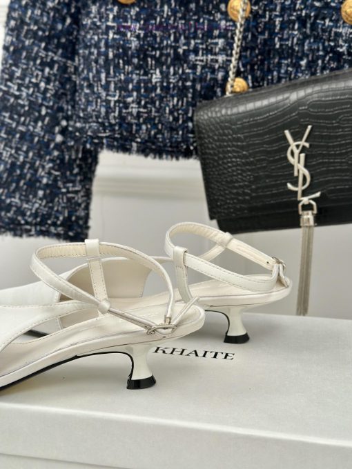 Khaite 24S Spring/Summer New Product Fashionable and Beautiful Pointed Cat and SandalsThe co5upj9o57 - Image 7