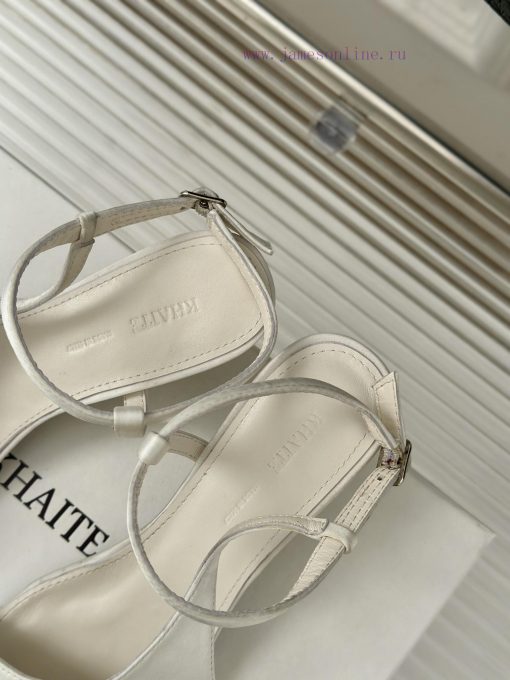 Khaite 24S Spring/Summer New Product Fashionable and Beautiful Pointed Cat and SandalsThe co5upj9o57 - Image 9