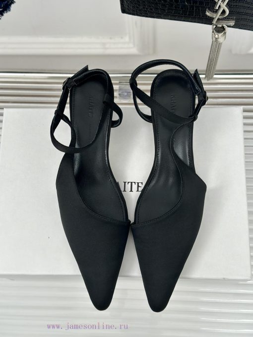 Khaite 24S Spring/Summer New Product Fashionable and Beautiful Pointed Cat and SandalsThe cofv6vknyi - Image 5