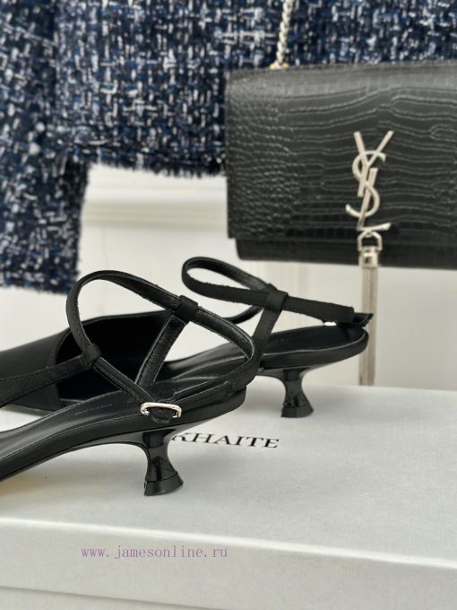 Khaite 24S Spring/Summer New Product Fashionable and Beautiful Pointed Cat and SandalsThe cofv6vknyi - Image 7