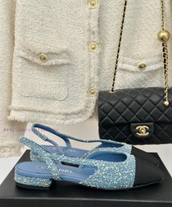 Chanel | Chanel Classic Sling BackColor blocked thick heel empty sandalsAlthough it is one omyvebdo5