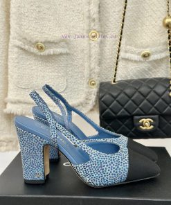 Chanel | Chanel Classic Sling BackColor blocked thick heel empty sandalsAlthough it is one or1xv1f9e