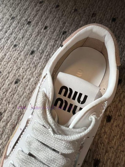 Top Quality Pmiumiu ss24 new arrival～Miu Home 2024 Autumn New Collection | Lace up Casual Shlh1nrfn3 - Image 8
