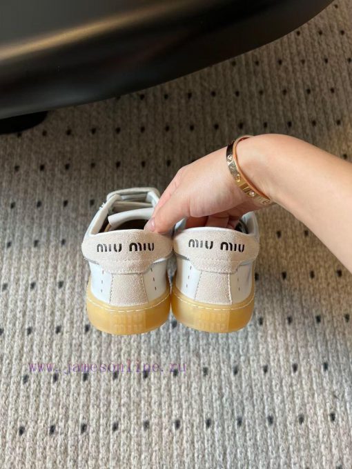 Top qualitymiumiu ss24 new arrival～Miu Home 2024 Autumn New Collection | Lace up Casual Shoejlxfna7w - Image 9