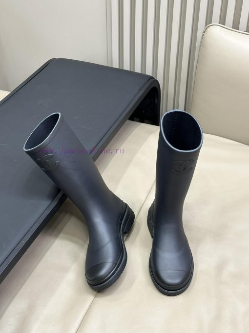 Chan... l Classic Rain Boots 24 New Color Top EditionTop grinding tool, seamless shoe upperHelnwdsvf - Image 4