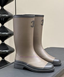 Chan... l Classic Rain Boots 24 New Color Top EditionTop grinding tool, seamless shoe upperHqvajs3q1