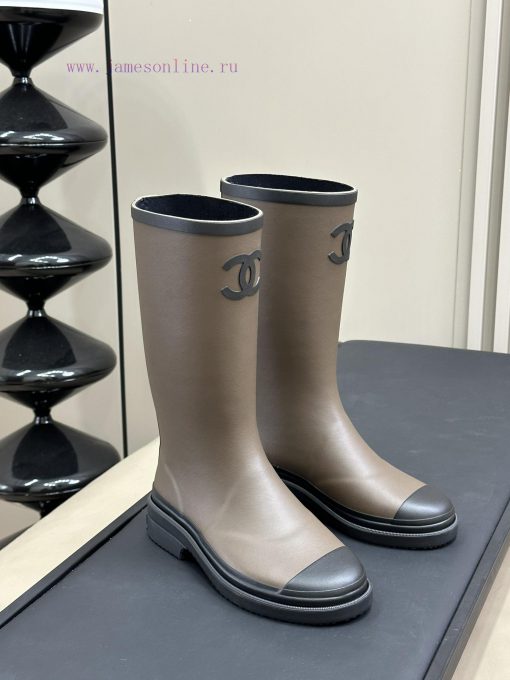 Chan... l Classic Rain Boots 24 New Color Top EditionTop grinding tool, seamless shoe upperHqvajs3q1 - Image 3