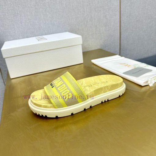 Dior - Dior 2024 Early Spring New Reverse Thick Bottom Jelly Color Women's SandalsCD letter mu5up6h1 - Image 3