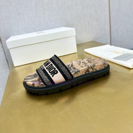 Dior - Dior 2024 Early Spring New Reverse Thick Bottom Jelly Color Women's SandalsCD letter dwyk7j1k - Image 3