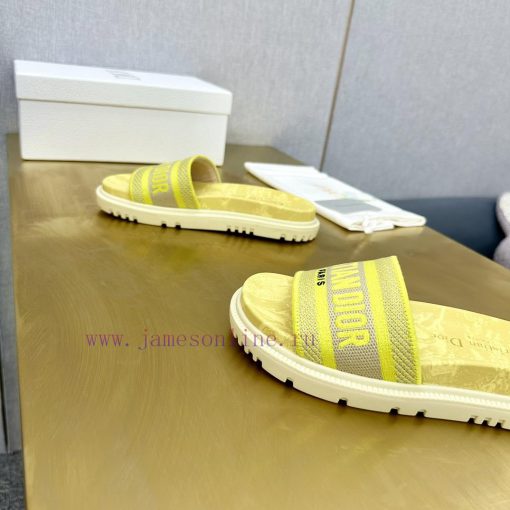 Dior - Dior 2024 Early Spring New Reverse Thick Bottom Jelly Color Women's SandalsCD letter mu5up6h1 - Image 7