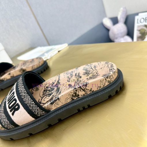 Dior - Dior 2024 Early Spring New Reverse Thick Bottom Jelly Color Women's SandalsCD letter dwyk7j1k - Image 9