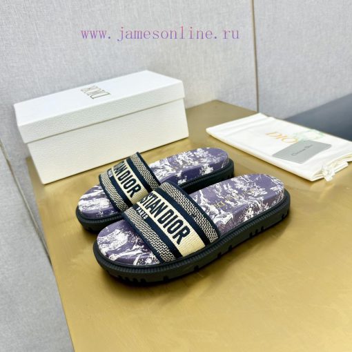 Dior - Dior 2024 Early Spring New Reverse Thick Bottom Jelly Color Women's SandalsCD letter 3euzcdpj - Image 4