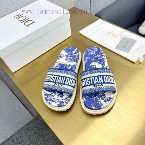 Dior - Dior 2024 Early Spring New Reverse Thick Bottom Jelly Color Women's SandalsCD letter nr1gw4ps - Image 5