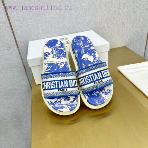 Dior - Dior 2024 Early Spring New Reverse Thick Bottom Jelly Color Women's SandalsCD letter nr1gw4ps - Image 6