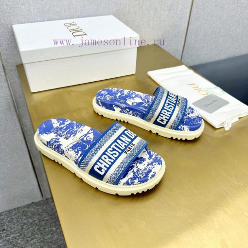 Dior - Dior 2024 Early Spring New Reverse Thick Bottom Jelly Color Women's SandalsCD letter nr1gw4ps - Image 7
